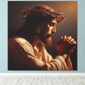Jesus 8 Canvas Print Picture Leinwanddruck (Insitu (Holzboden))