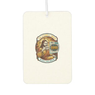 Jesus 9999 ungelesene E-Mails Inbox Zero Büro Humo Autolufterfrischer