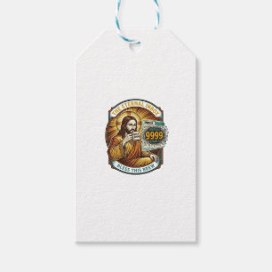 Jesus 9999 ungelesene E-Mails Inbox Zero Büro Humo Geschenkanhänger