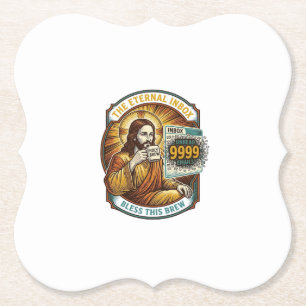 Jesus 9999 ungelesene E-Mails Inbox Zero Büro Humo Untersetzer