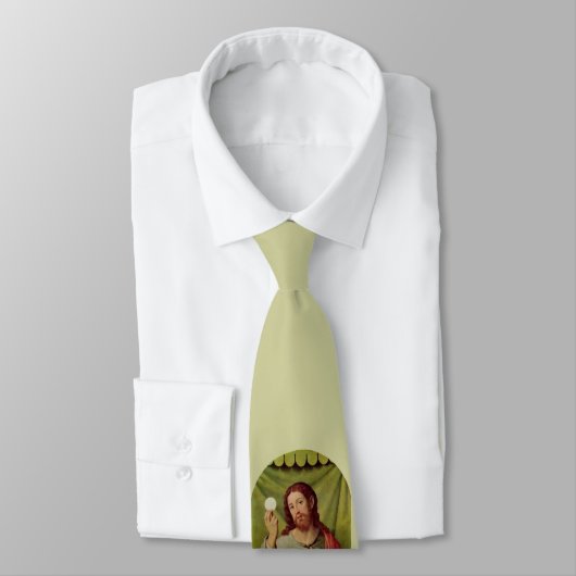Jesus-Abendmahl-Krawatte Krawatte (Gebunden)