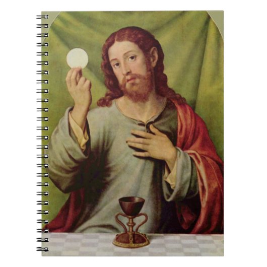 Jesus-Abendmahlnotizbuch Notizblock (Vorderseite)