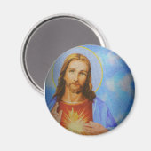 Jesus Abzeichen Magnet (Vorderseite/Rückseite)