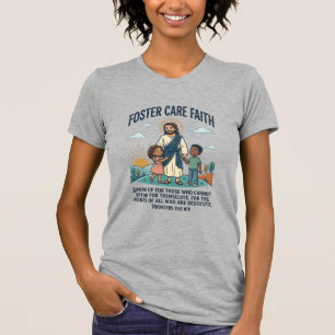 Jesus Adoption Pflege Grafik T-Shirt Christlich A