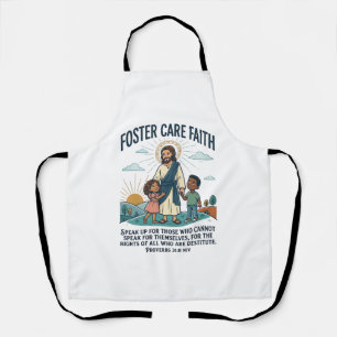 Jesus Adoption Pflege Grafik T-Shirt Christlich A Schürze