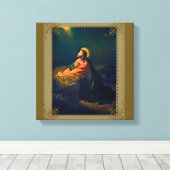 Jesus Agony im Garten Leinwanddruck (Insitu (Holzboden))