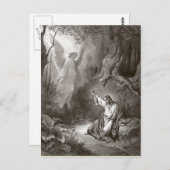 Jesus Agony im Garten Religiöse Postkarte (Vorne/Hinten)