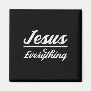 Jesus alles Gott Christlich katholische Religion Magnet