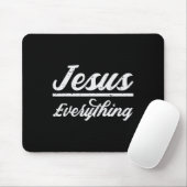 Jesus alles Gott Christlich katholische Religion Mousepad (Mit Mouse)
