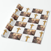 Jesus als Geschenkpapier (Ungerollt)