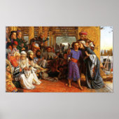 Jesus als Kind im Tempel (Luke 2:39-52 Poster (Vorne)