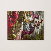 Jesus am Gethsemane Puzzlespiel-Entwurf Puzzle (Horizontal)