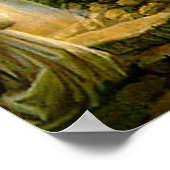 Jesus am Himmel Poster (Ecke)