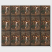 Jesus am Kreuz Geschenkpapier (Flach)