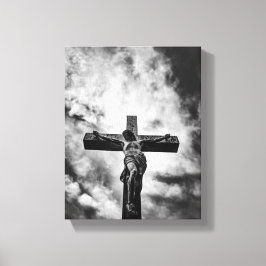 Jesus am Kreuz – Glaube und Erlösung auf Leinwand 