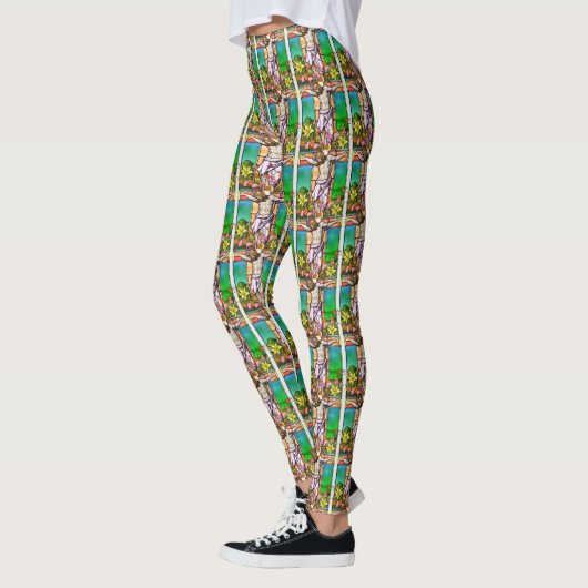 Jesus am Kreuz Leggings (Links)