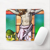 Jesus am Kreuz Mousepad (Mit Mouse)