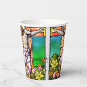 Jesus am Kreuz Pappbecher (Vorderseite)