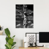 Jesus am Kreuz Poster (Heimbüro)