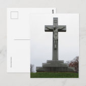 Jesus am Kreuz Postkarte (Vorne/Hinten)