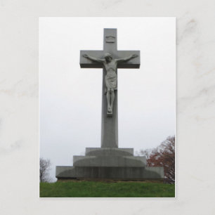 Jesus am Kreuz Postkarte