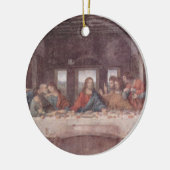 Jesus am letzten Abendmahl, Leonardo da Vinci Keramik Ornament (Links)