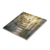 Jesus an leerer Grab-Ostern-Auferstehung Fliese (Seite)