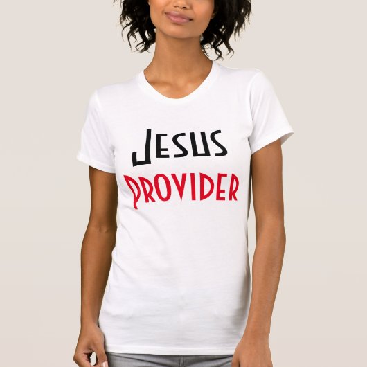 Jesus-Anbieter T-Shirt (Vorderseite)