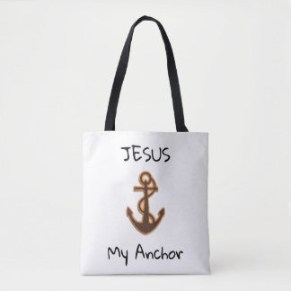 Jesus Anchor Schultertasche Tasche