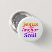 Jesus Anchor Soul Blutooth Button (Vorne & Hinten)
