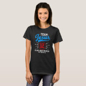 Jesus and Baseball Team Jesus Christian Matthew 28 T-Shirt (Vorne ganz)
