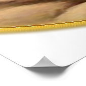 Jesus and Child Watch Poster (Ecke)