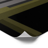 Jesus and Devil spielen Videospiele Pixel Art Poster (Ecke)