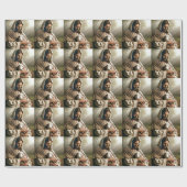 JESUS AND LAMB CHRISTMAS GESCHENKPAPIER (Flach)