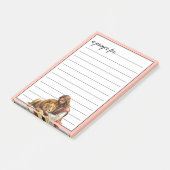 Jesus and Lion War Room Prayer Post-it Klebezettel (angewinkelt)