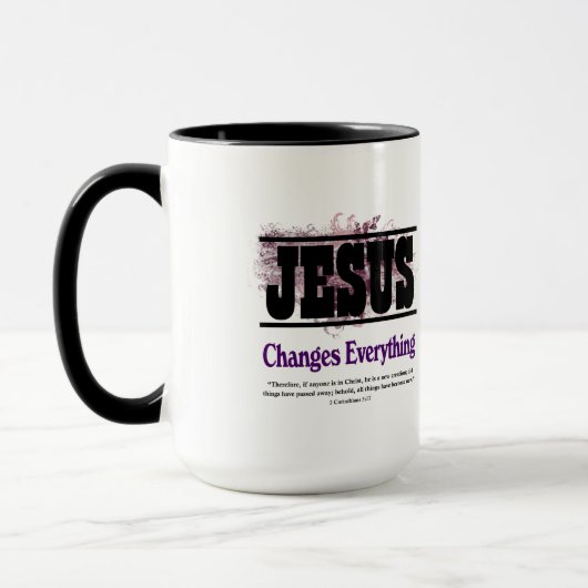 Jesus ändert alles tasse (Links)