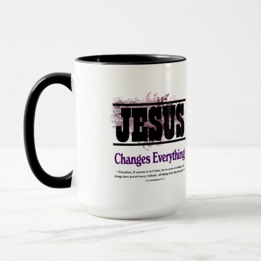 Jesus ändert alles tasse (Links)