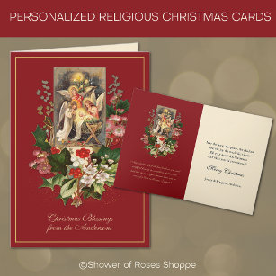 Jesus Angels Weihnachtskarte Feiertagskarte