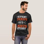Jesus-Angler-Geschenke T-Shirt (Vorne ganz)