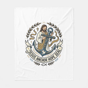 Jesus Anker Hoffnung Siegel Jesus Anker Hoffnung S Fleecedecke
