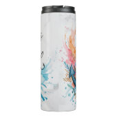 Jesus: Anker, Soul, Blumenhoffung Thermosbecher (Rückseite)