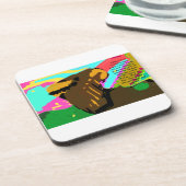 Jesus Antwort Getränkeuntersetzer (Linke Seite)