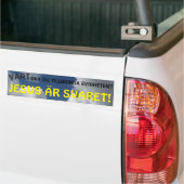 JESUS ÄR SVARET! AUTOAUFKLEBER (Auf Lkw)