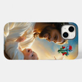 Jesus Art Case-Mate iPhone Hülle (Rückseite (Horizontal))