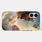 Jesus Art Case-Mate iPhone Hülle (Rückseite (Horizontal))
