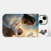 Jesus Art Case-Mate iPhone Hülle (Rückseite (Horizontal))