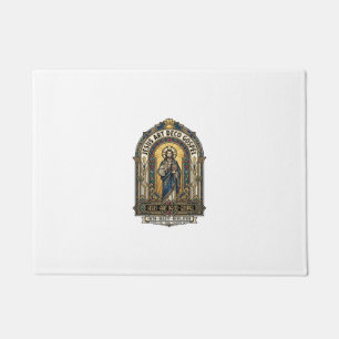 Jesus Art Deco Gospel Jesus Art Deco Christlicher  Fußmatte