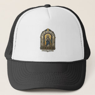 Jesus Art Deco Gospel Jesus Art Deco Christlicher  Truckerkappe