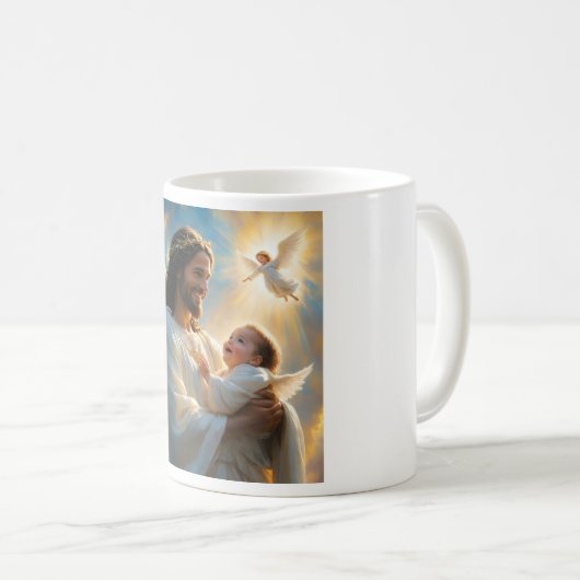 Jesus Art Kaffeetasse (VorderseiteRechts)