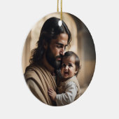 Jesus Art Keramik Ornament (Rechts)